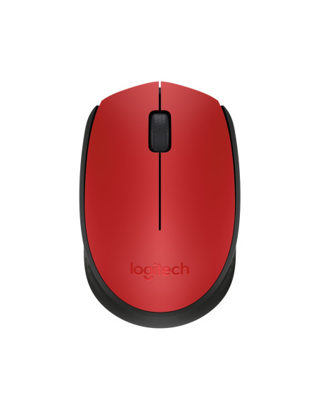 Mysz Logitech M171 910-004641 (Optyczna  1000 Dpi  Kolor Czerwony)