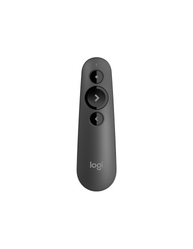Wskaźnik Laserowy Logitech R500S (910-005843) Pilot Bezprzewodowy Bluetooth/Rf Grafitowy