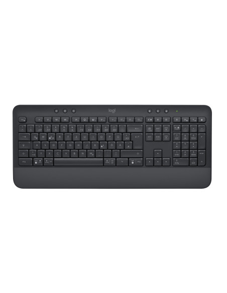 Logitech Signature K650 Klawiatura Biuro Bluetooth Qwertz Niemiecki Grafitowy