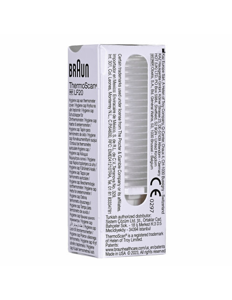 Termometr Do Ucha Braun Irt3030 (Podczerwień  Kolor Biały)