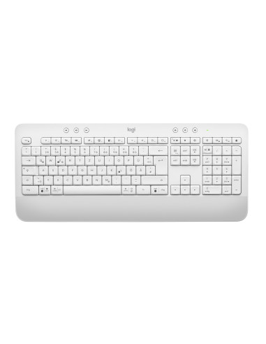 Logitech Signature K650 Klawiatura Biuro Bluetooth Qwertz Niemiecki Biały