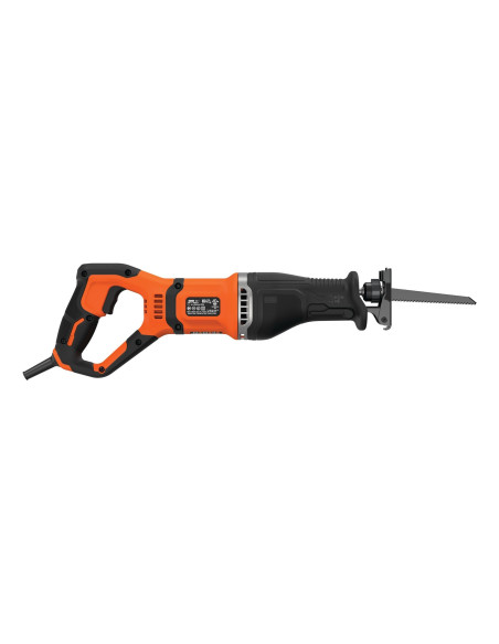 Black&Decker Bes301-Qs Piła Szablasta 2800Spm 750W (1798340) Czarny, Pomarańczowy