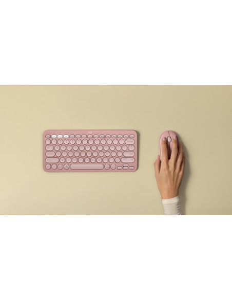 Pebble Mouse 2 M350S Tonal Rose/Bt N/A Emea-808 Dongleless