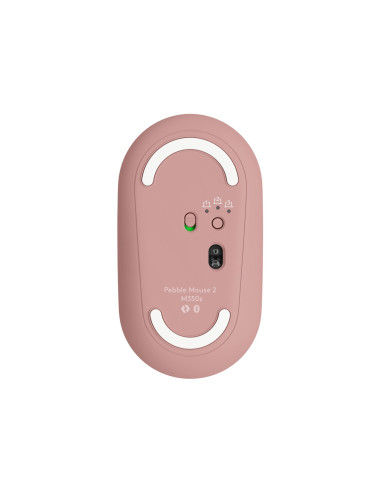 Pebble Mouse 2 M350S Tonal Rose/Bt N/A Emea-808 Dongleless
