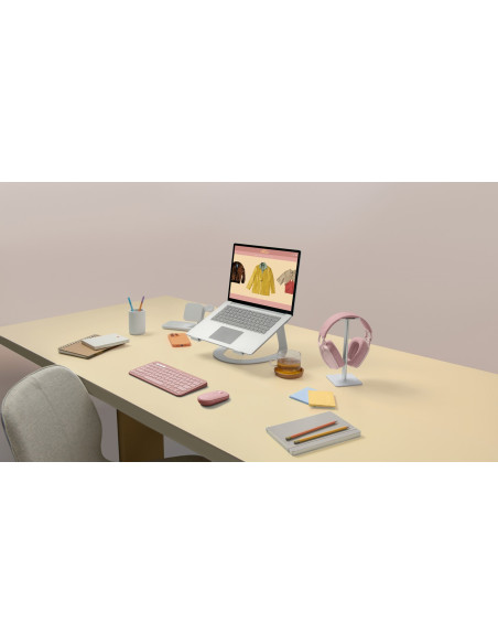 Pebble Mouse 2 M350S Tonal Rose/Bt N/A Emea-808 Dongleless