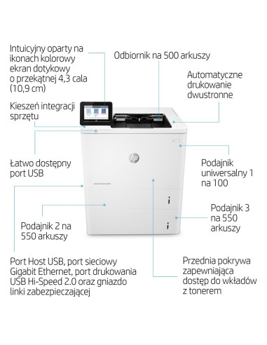 Hp Laserjet Enterprise M612Dn, Drukowanie, Drukowanie Dwustronne