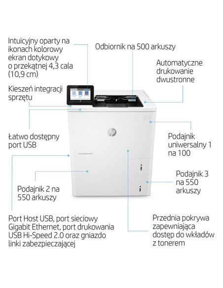 Hp Laserjet Enterprise M612Dn, Drukowanie, Drukowanie Dwustronne