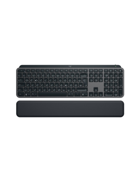 Logitech Mx Keys S Klawiatura Biuro Rf Wireless + Bluetooth Qwertz Niemiecki Grafitowy