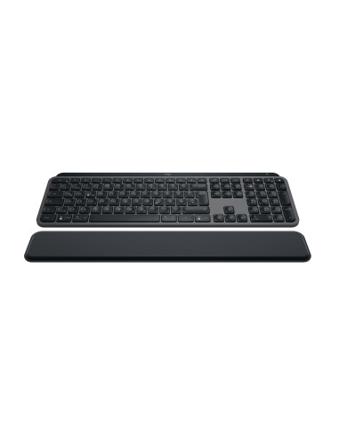 Logitech Mx Keys S Klawiatura Biuro Rf Wireless + Bluetooth Qwertz Niemiecki Grafitowy