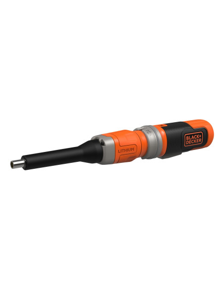 Black & Decker Bcf603C-Qw Wkrętak Zasilany/Zakrętark Udarowy 180 Rpm Czarny, Pomarańczowy