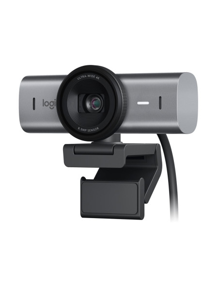 Logitech Mx Brio 705 For Business Kamera Internetowa 8,5 Mp 4096 X 2160 Px Usb 3.2 Gen 1 (3.1 Gen 1) Aluminium, Czarny
