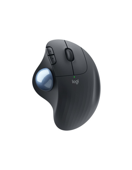 Logitech Ergo M575 For Business Myszka Biuro Po Prawej Stronie Rf Wireless + Bluetooth Manipulator Kulkowy 2000 Dpi