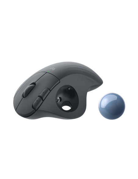 Logitech Ergo M575 For Business Myszka Biuro Po Prawej Stronie Rf Wireless + Bluetooth Manipulator Kulkowy 2000 Dpi