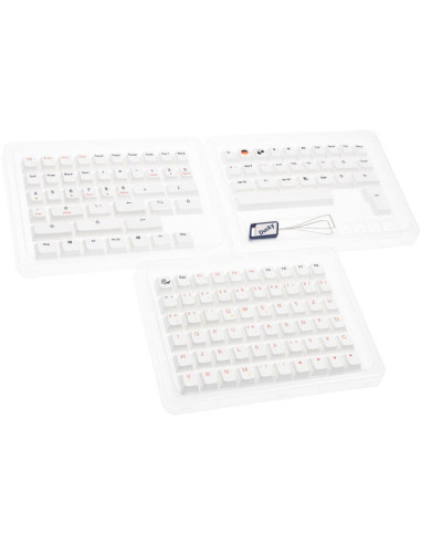 Ducky Outlaw 65 Klawiatura Uniwersalne Usb Srebrny