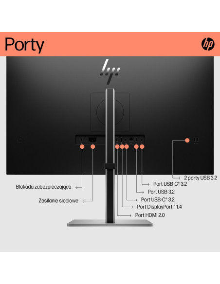 Hp Monitor E32K G5 4K Usb-C