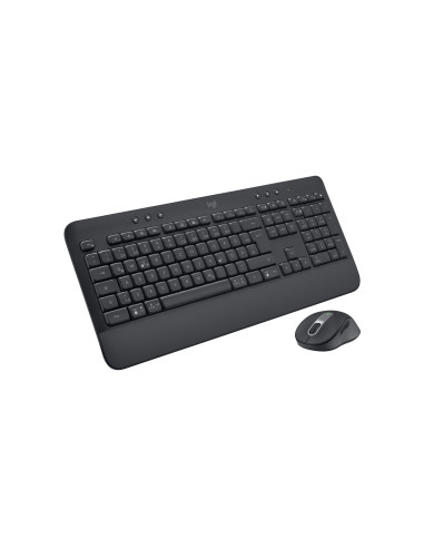 Logitech Signature Mk650 Combo For Business Klawiatura Dołączona Myszka Biuro Bluetooth Qwertz Niemiecki Grafitowy