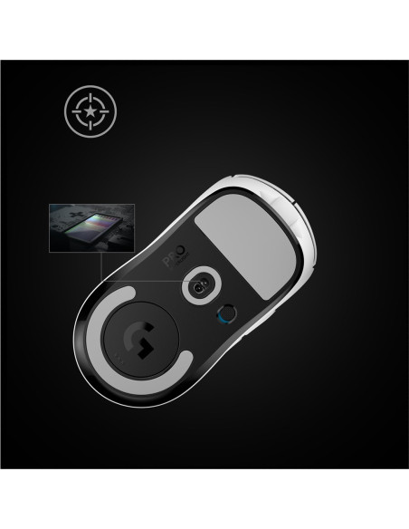 Mouse Usb Optical Wrl Pro X/White 910-005942 Logitech