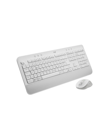 Logitech Signature Mk650 Combo For Business Klawiatura Dołączona Myszka Biuro Bluetooth Qwertz Niemiecki Biały