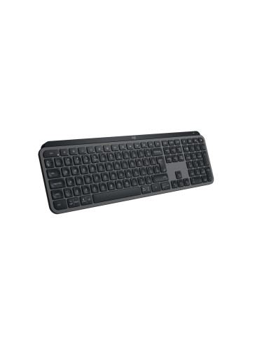 Klawiatura Logitech Mx Keys S Uniwersalna Rf Wireless + Bluetooth Qwerty Amerykański Międzynarodowy Grafitowy