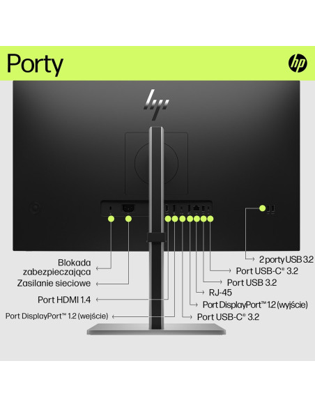 Monitor Hp E27U G5 Qhd Usb-C
