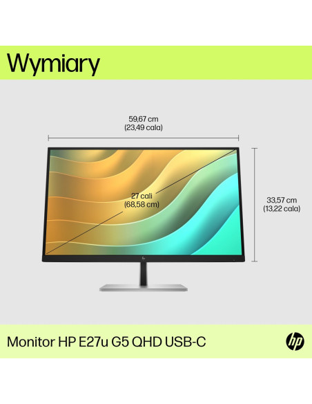 Monitor Hp E27U G5 Qhd Usb-C