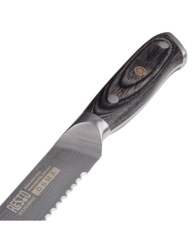 Resto Kitchenware 95342 Nóź Kuchenny Stal Nierdzewna 1 Szt. Nóż Do Chleba