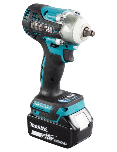 Makita Dtw302Z Klucz Zasilany 3/8" 3200 Rpm Czarny, Niebieski 18 V