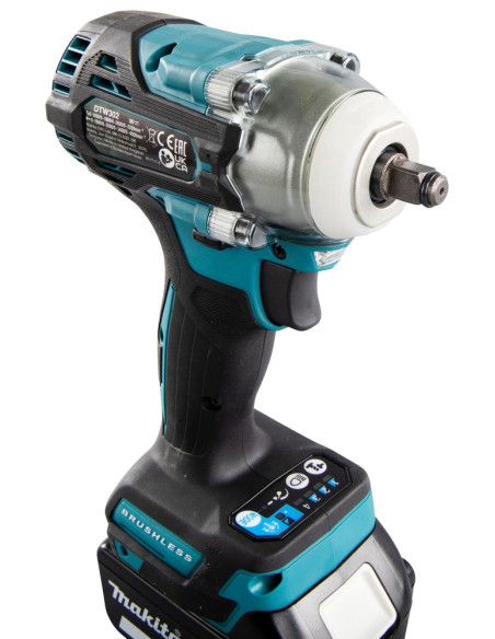 Makita Dtw302Z Klucz Zasilany 3/8" 3200 Rpm Czarny, Niebieski 18 V