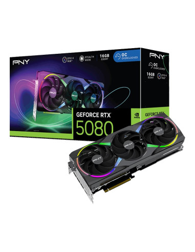 Karta Graf. Pny Geforce Rtx 5080 16Gb Argb Oc 3-Fan