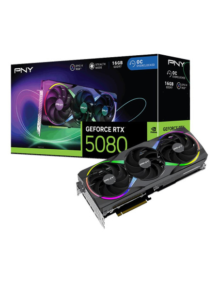 Karta Graf. Pny Geforce Rtx 5080 16Gb Argb Oc 3-Fan