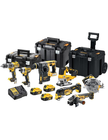 Zestaw Combo 7 Narzędzi Aku. 18V Dewalt