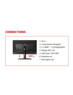 Msi Mag 321Up Qd-Oled Monitor Komputerowy 80 Cm (31.5") 3840 X 2160 Px 4K Ultra Hd Czarny 2