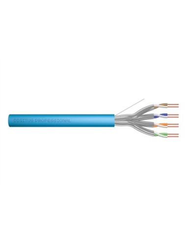 Kabel Instalacyjny Digitus Kat.6A, U/Ftp, Eca, Awg 23/1, Lsoh, 305M, Niebieski, Karton