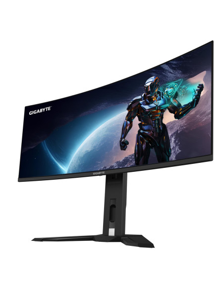 Gigabyte Mo34Wqc2 Monitor Komputerowy 86,4 Cm (34") 3440 X 1440 Px Wide Quad Hd Oled Czarny