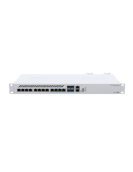 Mikrotik Crs312-4C+8Xg-Rm Łącza Sieciowe L3 10G Ethernet (100/1000/10000) Biały 1U