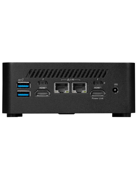 Msi Cubi Nuc 1M-002Eu I5-120U 8Gb Ssd512Gb Intel Uhd Graphics Ax211 Wifi 6E Windows 11 Pro Black