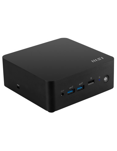 Msi Cubi Nuc 1M-002Eu I5-120U 8Gb Ssd512Gb Intel Uhd Graphics Ax211 Wifi 6E Windows 11 Pro Black