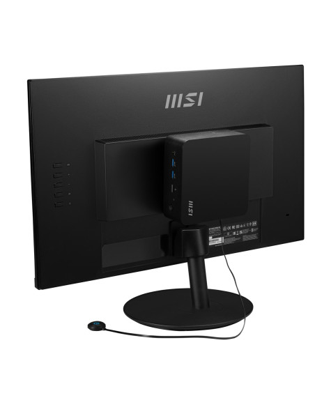 Msi Cubi Nuc 1M-002Eu I5-120U 8Gb Ssd512Gb Intel Uhd Graphics Ax211 Wifi 6E Windows 11 Pro Black