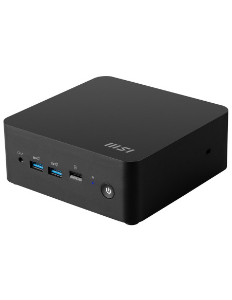 Msi Cubi Nuc 1M-003Eu I3-100U 8Gb Ssd512Gb Intel Uhd Graphics Ax211 Wifi 6E Windows 11 Pro Black