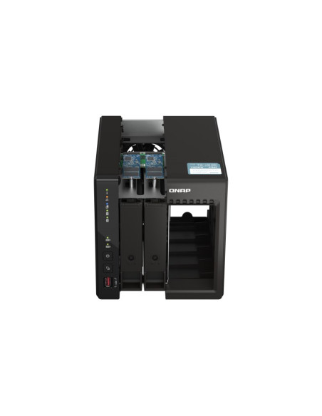Qnap Ts-253E-8G, Tower, 2 X 2.5"/3.5" Sata, Intel Celeron J6412 4C/4T, 8 Gb Ddr4 Onboard Not Expandable, 2 X 2.5Gbe, External Ad