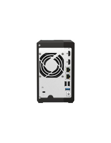 Qnap Ts-253E-8G, Tower, 2 X 2.5"/3.5" Sata, Intel Celeron J6412 4C/4T, 8 Gb Ddr4 Onboard Not Expandable, 2 X 2.5Gbe, External Ad