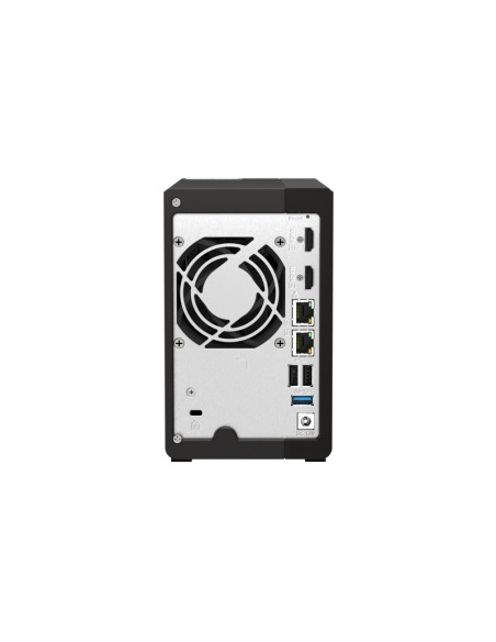 Qnap Ts-253E-8G, Tower, 2 X 2.5"/3.5" Sata, Intel Celeron J6412 4C/4T, 8 Gb Ddr4 Onboard Not Expandable, 2 X 2.5Gbe, External Ad