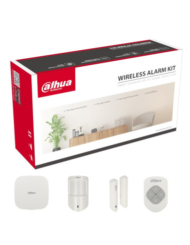 Dahua Technology Art-Arc3000H-03-Fw2(868) System Alarmowy Wi-Fi Biały