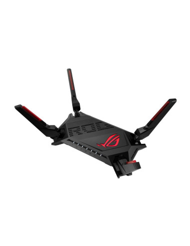 Asus Rog Rapture Gt-Ax6000 Router Bezprzewodowy 2.5 Gigabit Ethernet Dual-Band (2.4 Ghz/5 Ghz) Czarny