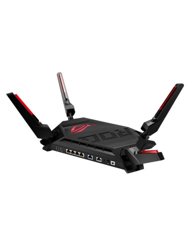 Asus Rog Rapture Gt-Ax6000 Router Bezprzewodowy 2.5 Gigabit Ethernet Dual-Band (2.4 Ghz/5 Ghz) Czarny