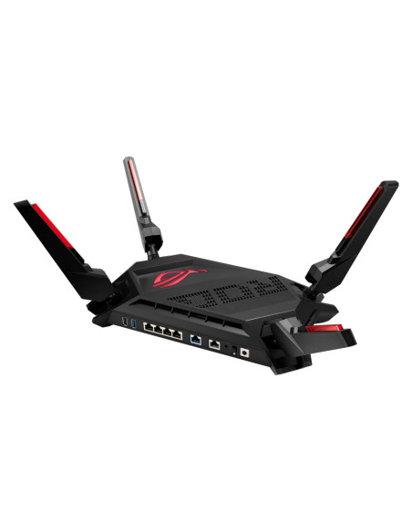 Asus Rog Rapture Gt-Ax6000 Router Bezprzewodowy 2.5 Gigabit Ethernet Dual-Band (2.4 Ghz/5 Ghz) Czarny
