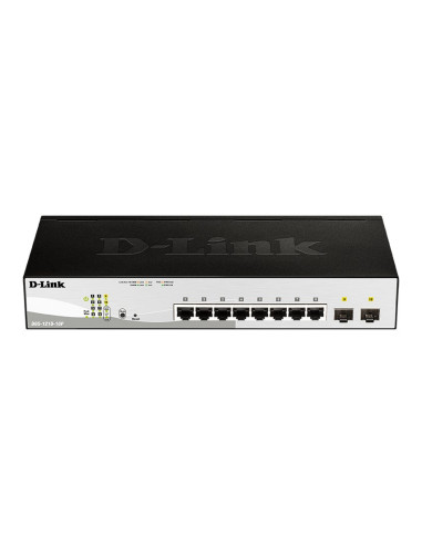 D-Link-10-Port 10/100/1000 Gigabit Poe Smart Switch