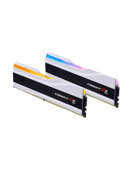 G.skill Trident Z5 Rgb Ddr5 2X32Gb 6000Mhz Cl36-36 White F5-6000J3636F32Gx2-Tz5Rw