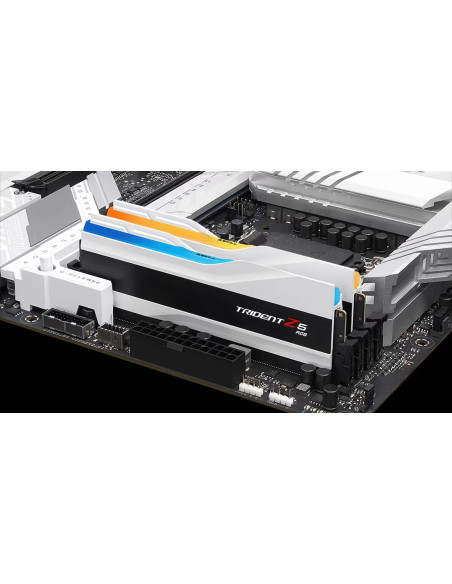 G.skill Trident Z5 Rgb Ddr5 2X32Gb 6000Mhz Cl36-36 White F5-6000J3636F32Gx2-Tz5Rw