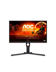 Aoc G3 25G3Zm/Bk Monitor Komputerowy 62,2 Cm (24.5") 1920 X 1080 Px Full Hd Czarny, Czerwony 2